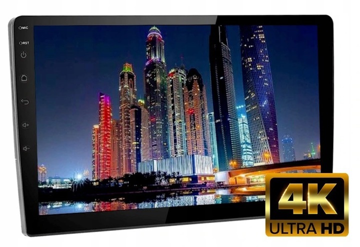 RADIO NAWIGACJA GPS 1 DIN 10CALI ANDROID 10 USB BT WIFI CARPLAY USB 2/64GB