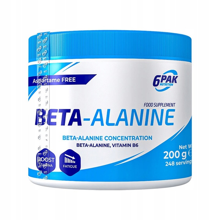 6PAK - Beta Alanine - 200 g