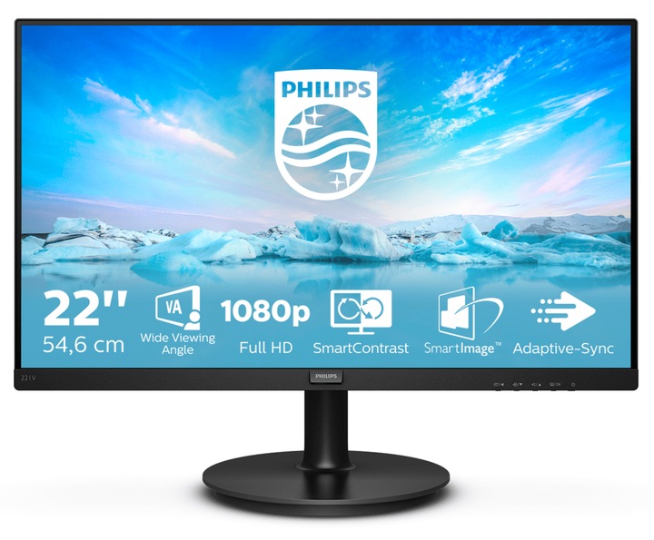 Philips 221V8 - 21,5'' VA Full HD 75 Hz