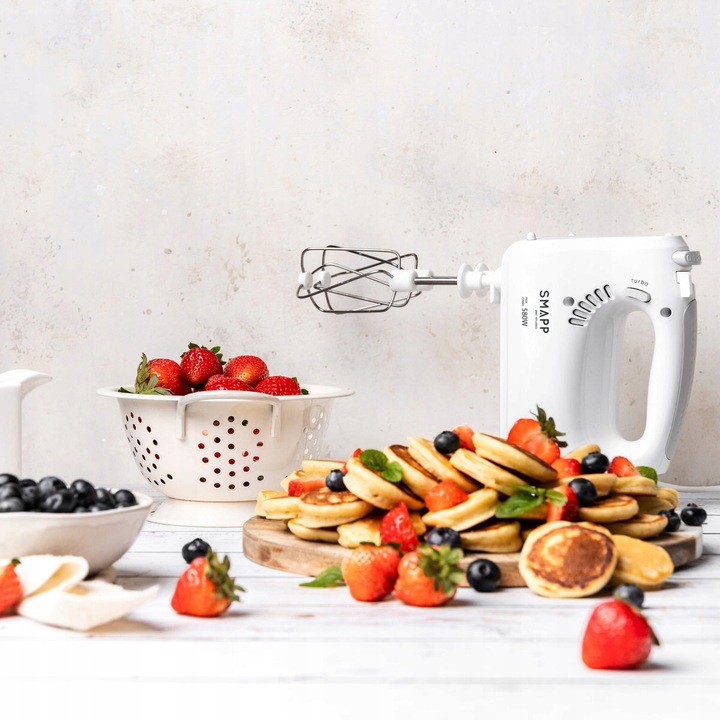 Mikser ręczny SMAPP 451.4 580 W biały + GRATIS