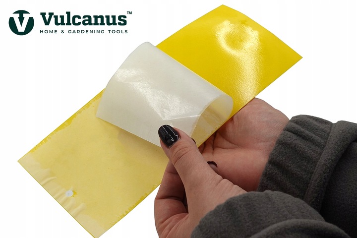 40x Lepy Żółte Do Doniczek Pułapki Do Szklarni Tablice Lepowe Na Ziemiórki