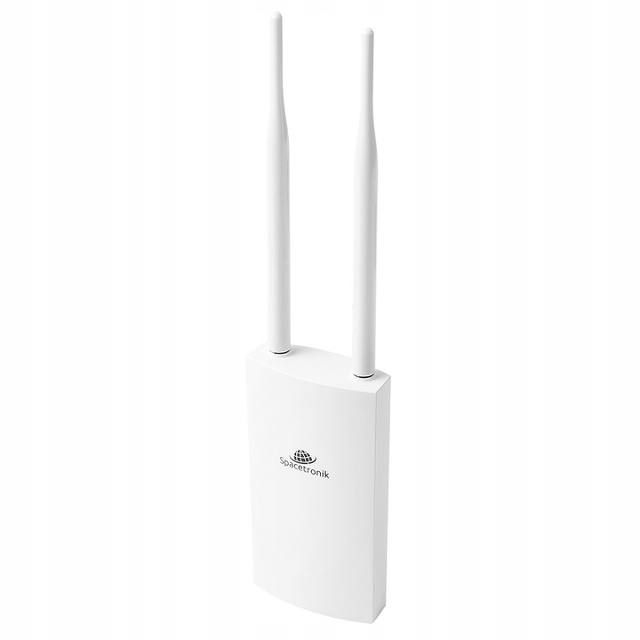 Zewnętrzny Access Point 300Mbps IP66 PoE 4w1 Punkt Dostępu Spacetronik