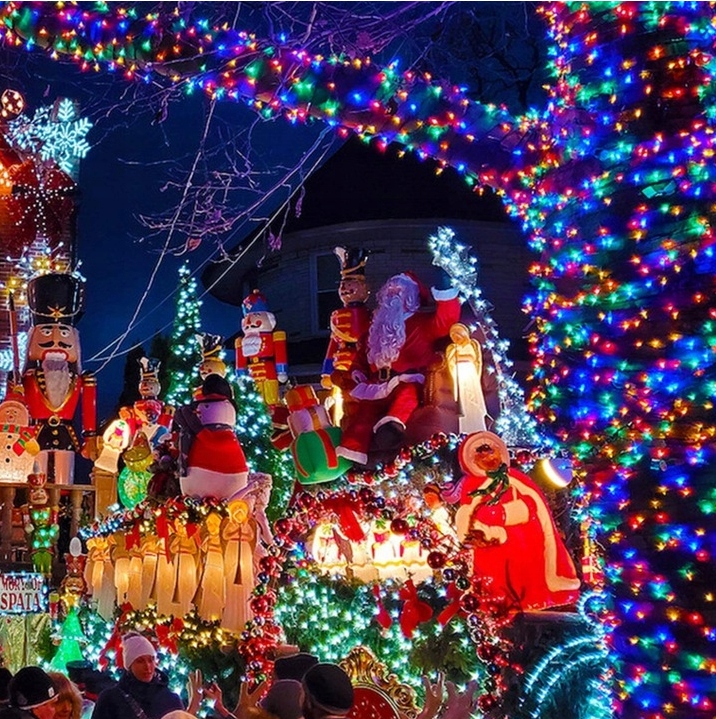 MOCNE LAMPKI CHOINKOWE 1000 LED MULTI ZEWNĘTRZNE WEWNĘTRZNE PROGRAMATOR