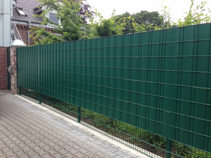 TAŚMA OGRODZENIOWA ZIELONA 19cmx35m OSŁONA NA OGRODZENIE PANELOWE PŁOT +UV