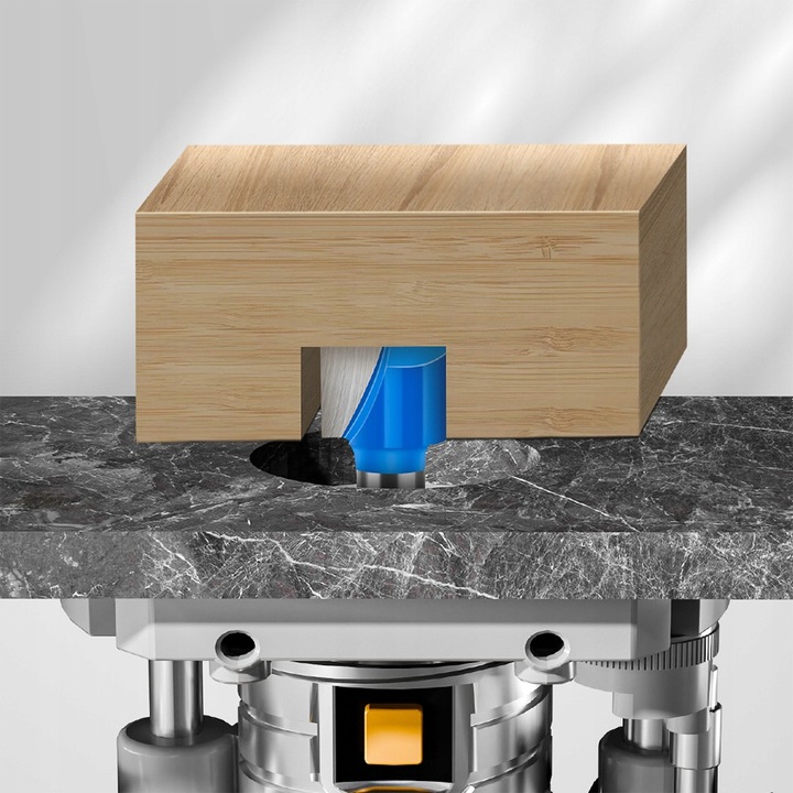 Frez do drewna planowania 30mm 16mm chwyt 8mm węgl