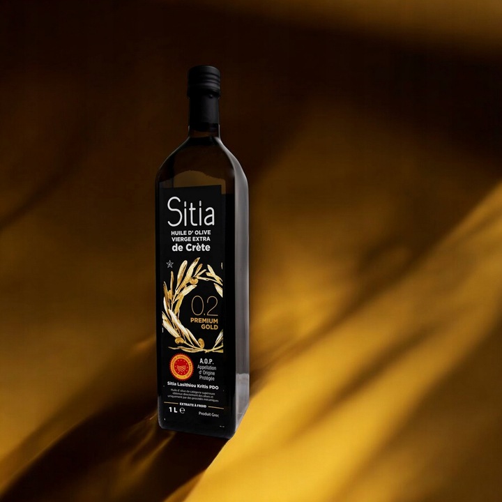 Oliwa z Oliwek Extra Virgin Grecka Sitia 02 Premium 1L data ważności 05/27