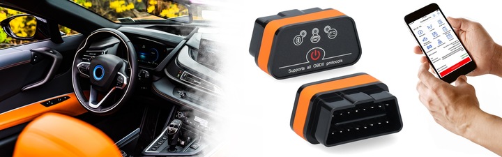 INTERFEJS DIAGNOSTYCZNY OBD2 BLUETOOTH TESTER ANDROID iOS WINDOWS POLSKI