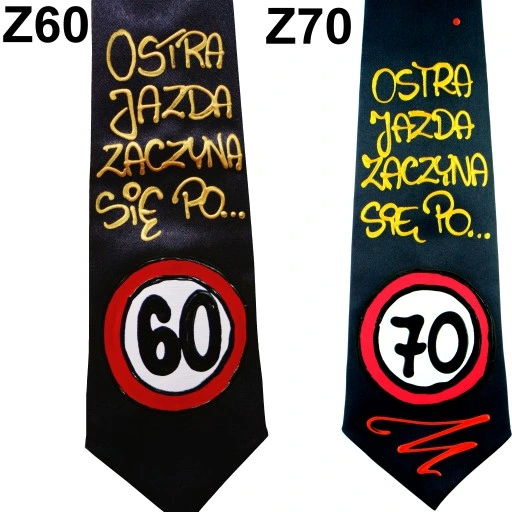 KRAWAT ręcznie malowany prezent URODZINY 18-80 CHŁOPAKA FACETA taty wzory