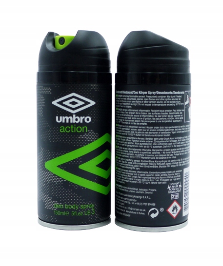 Umbro Action 150 ml dezodorant
