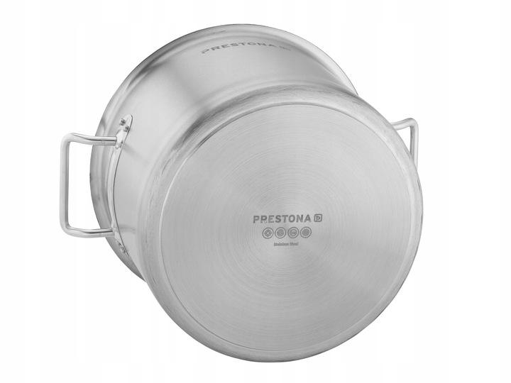 GARNEK INDUKCJA NIERDZEWNY 9 L SREDNI 250 mm TROJWARSTWOWE DNO PRESTONA