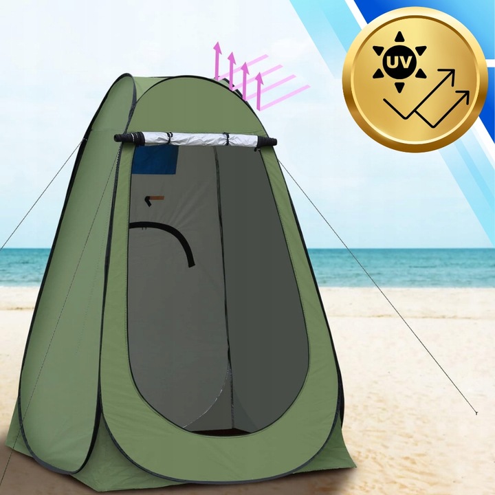 Namiot turystyczny składany Pop-Up prysznicowy toaleta przebieralnia duży