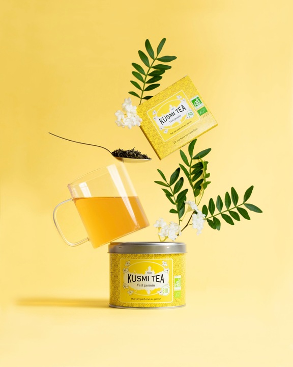 Kusmi Tea Green Jasmine Bio Herbata Zielona Sypana 90g