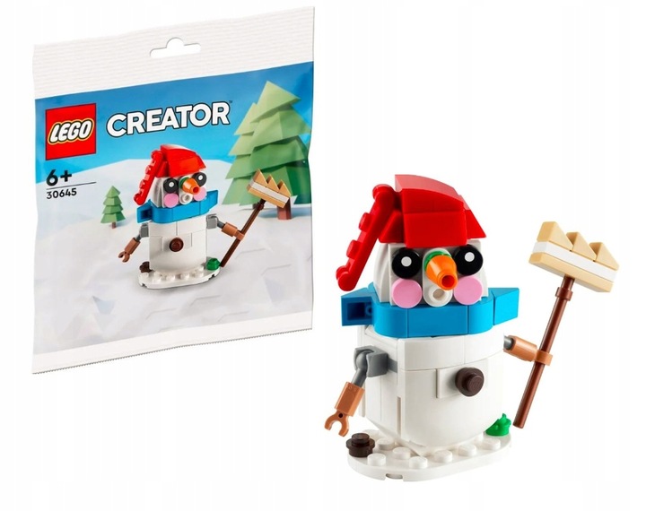 LEGO CREATOR 30670 PRZEJAŻDŻKA SANIAMI MIKOŁAJA + BAŁWAN+ ŚWIĄTECZNY POCIĄG