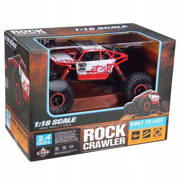 KRÓL PRZESZKÓD samochód sterowany AUTO RC MoNsTeR 4x4