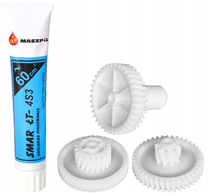 Koła zębate maszynki mielenia Zelmer + Smar 60ml