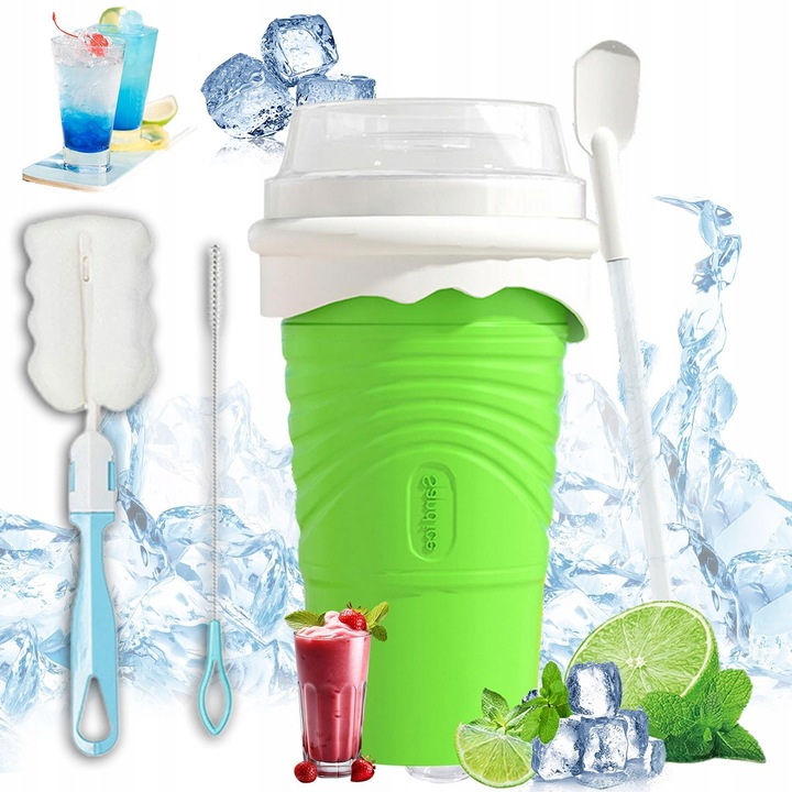 KUBEK DO ROBIENIA LODÓW GRANITY SORBETÓW SLUSHY KOKTAJLI MROŻONYCH 500ML