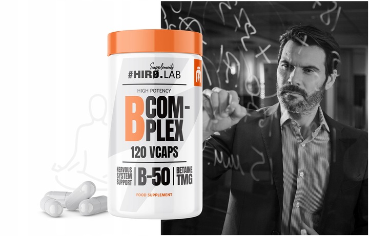 WITAMINA B COMPLEX KOMPLEKS B12 B6 B1 B3 B2 B-50 B-COMPLEX METHYL 120 HIRO