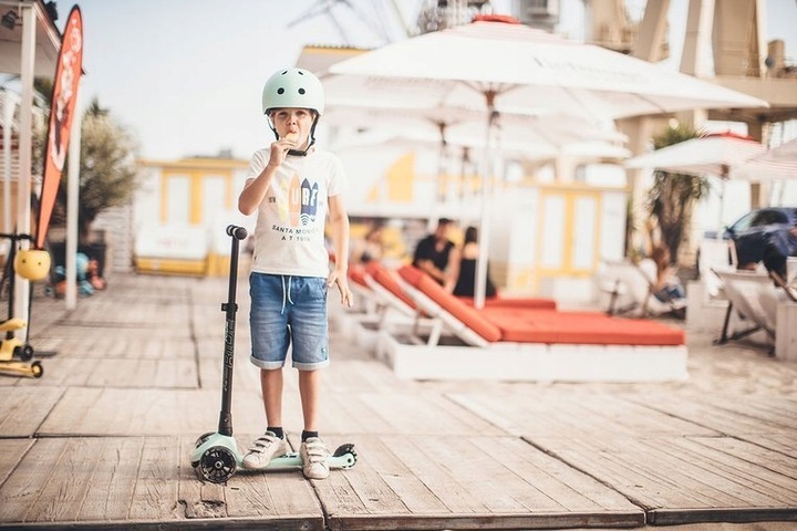 Kask dla dzieci SCOOTANDRIDE 3+ S-M - Kiwi