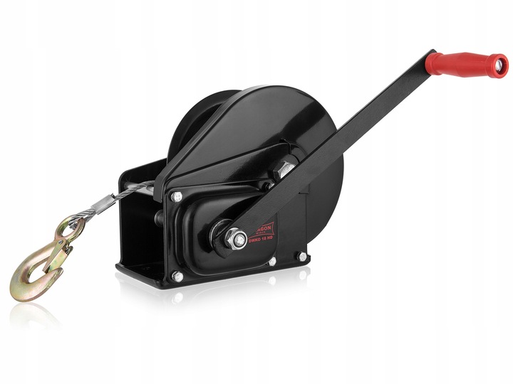 WYCIĄGARKA RĘCZNA KORBOWA LINOWA 1800lb WCIĄGARKA lebiodka przenośna DRAGON