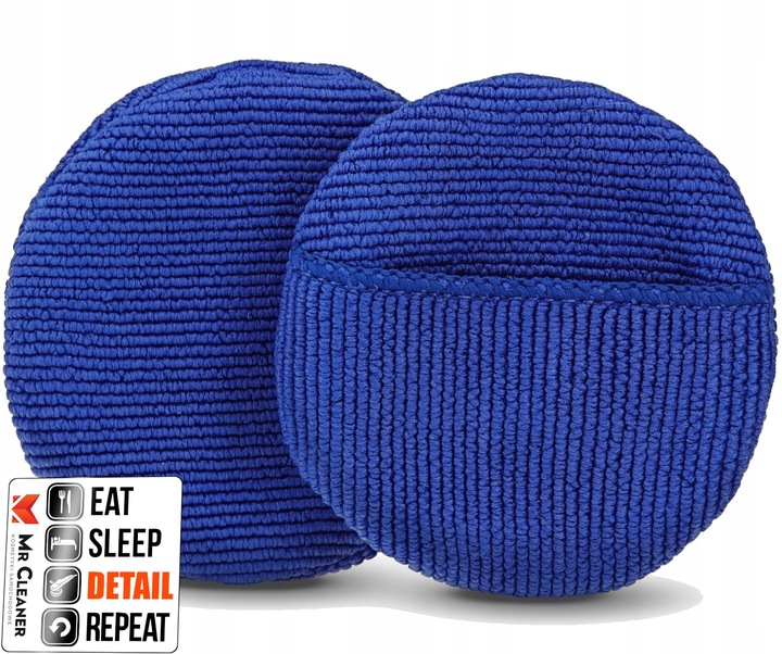 DETURNER PREMIUM ROUND APPLICATOR 2 SZTUKI APLIKATORY DO POWŁOK