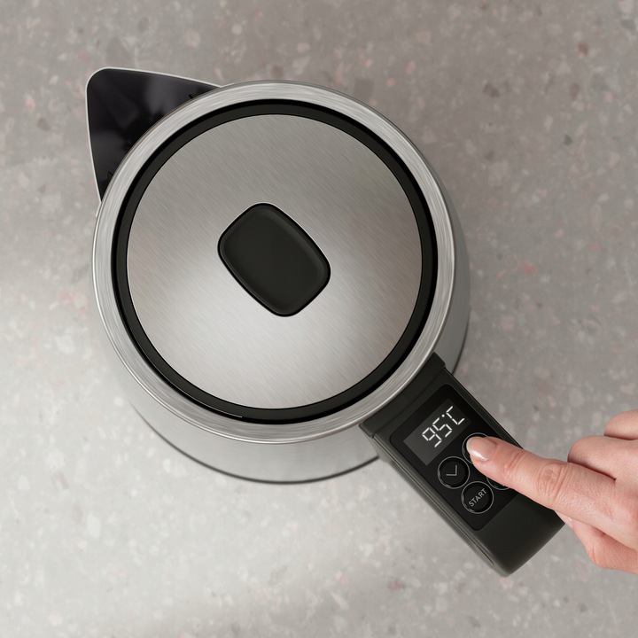 Czajnik elektryczny Electrolux E5K1-6ST 2400 W 1,7 l srebrny/szary