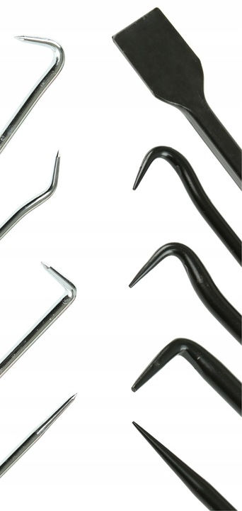 ZESTAW ŚRUBOKRĘTÓW HACZYKÓW NARZĘDZIOWYCH GROTY DO USZCZELEK ORINGÓW M61020