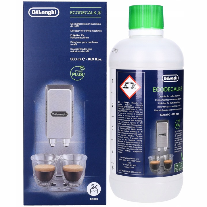 Odkamieniacz Delonghi do ekspresu do kawy - Ecodecalk DLSC500 500 ml