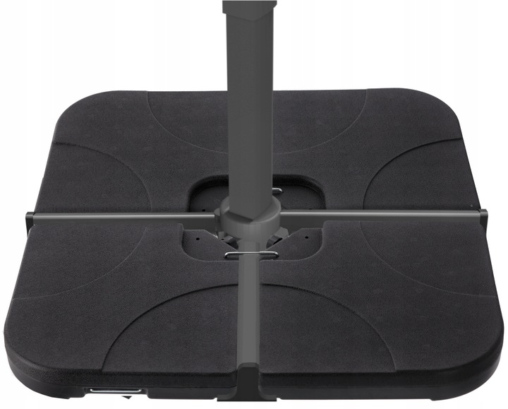 PODSTAWA POD PARASOL OGRODOWY BAZA STOJAK 4 ELEM 50x50 60-80kg