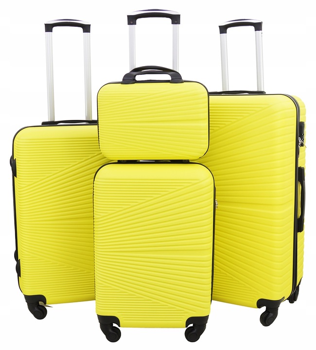 ZESTAW WALIZEK 4w1 WALIZKA PODRÓŻNA NA KÓŁKACH GRAVITT 1203