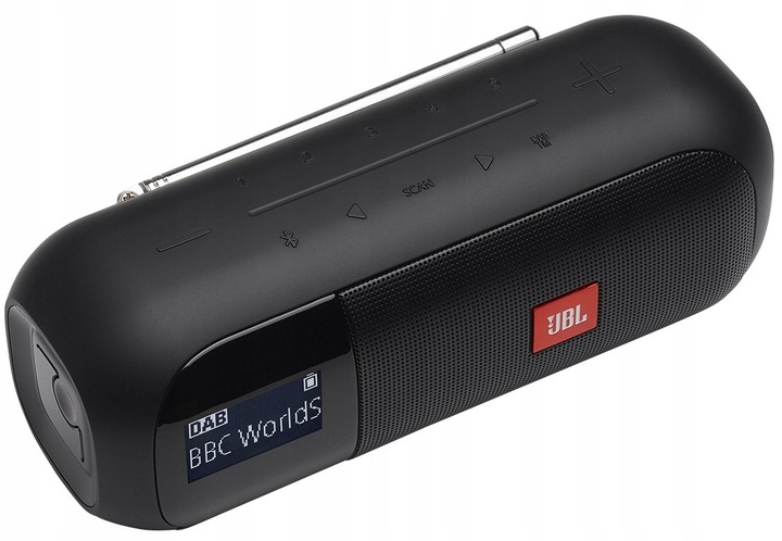RADIO JBL Tuner 2 DAB+/FM BLUETOOTH IPX7 Czarne