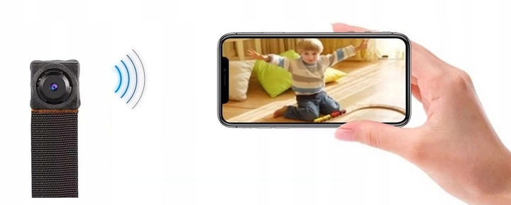 MINI KAMERA SZPIEGOWSKA MODUŁ FULL HD 1080P WIFI