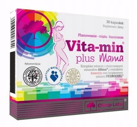 Olimp Vita-Min Plus Mama 2x30 kapsułek