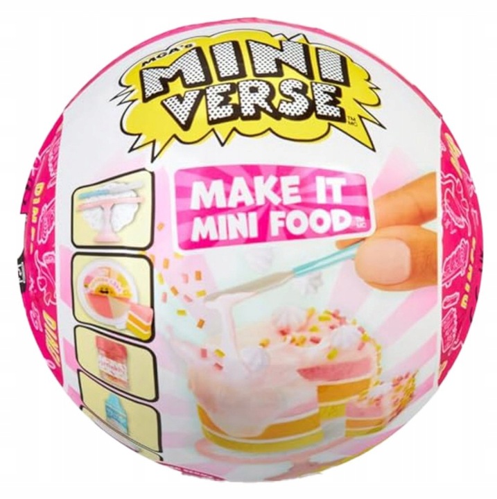Miniverse Mini Jedzenie Bar Kula niespodzianka Mini produkty spożywcze