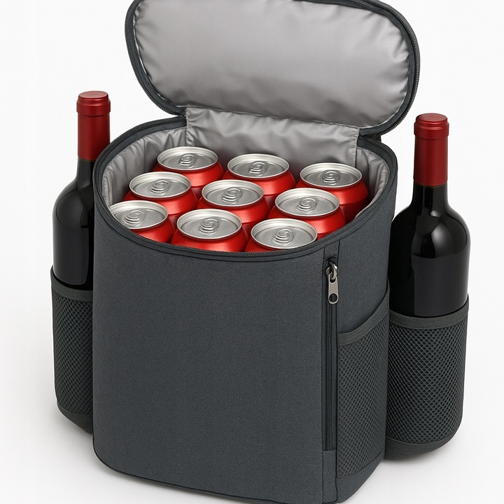 Plecak Termiczny Chłodzący Termoizolacyjny Lodówka Plażowy Torba + Wkład