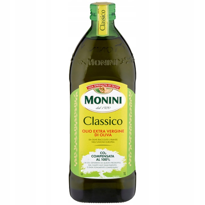 Monini Classico Olio Extra Vergine di Oliva 1l oliwa z oliwek z Włoch