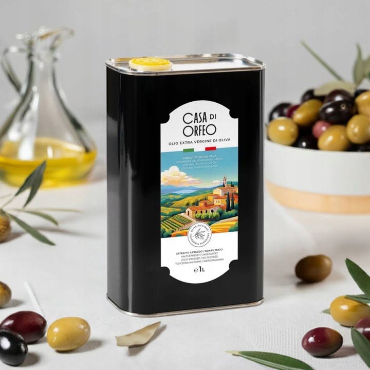 Oliwa Extra Vergine Casa di Orfeo 1 litr Sycylia Włochy