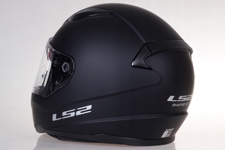Kask integralny LS2 FF353 RAPID II SOLID MATT BLACK ECE 22.06