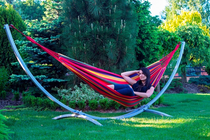 POTENZA ocynkowany mocny stelaż do hamaka, 220kg