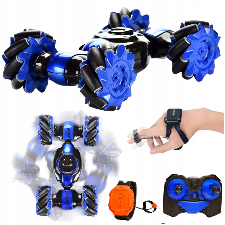 SAMOCHÓD STEROWANY RĘKĄ GESTAMI +PILOT 4x4 AUTO RC + LED