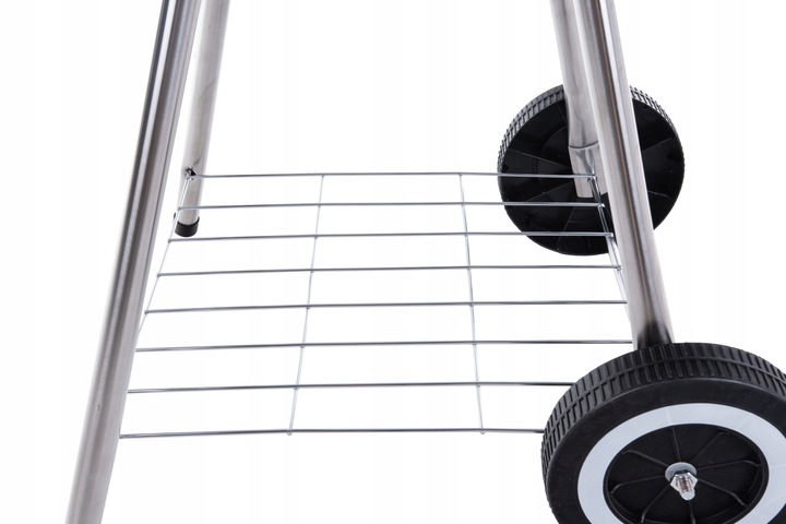 Grill węglowy okrągły z pokrywą i pokrowcem 39cm