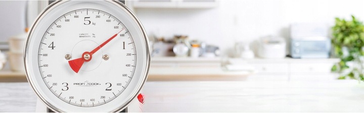 PRECYZYJNA WAGA KUCHENNA ANALOGOWA PROFICOOK PC-KW