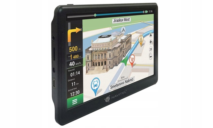 NAWIGACJA SAMOCHODOWA GPS Navitel E700 7" MAPA EUROPA 47 KRAJÓW 7 CALI
