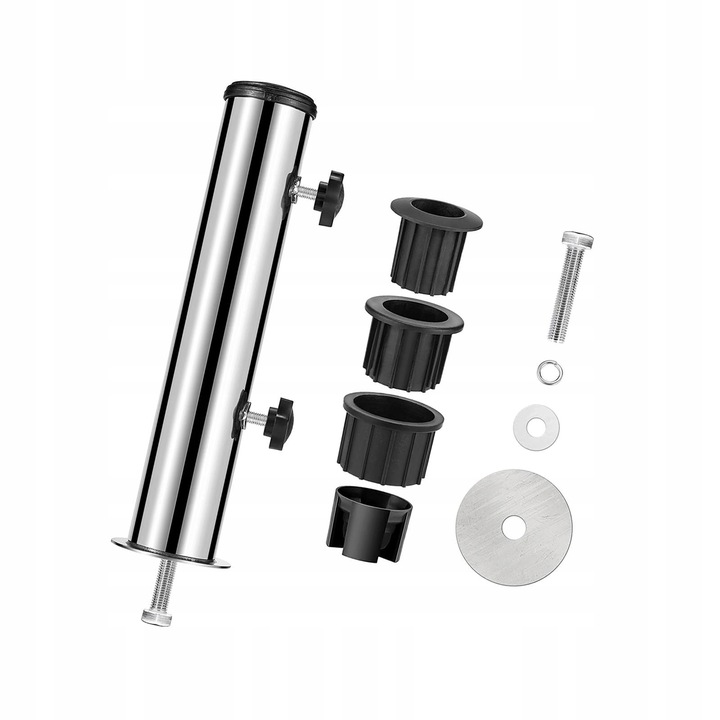 Podstawa parasola Stojak Rurka pasuje do 6 cm słupka Stal do podwórka