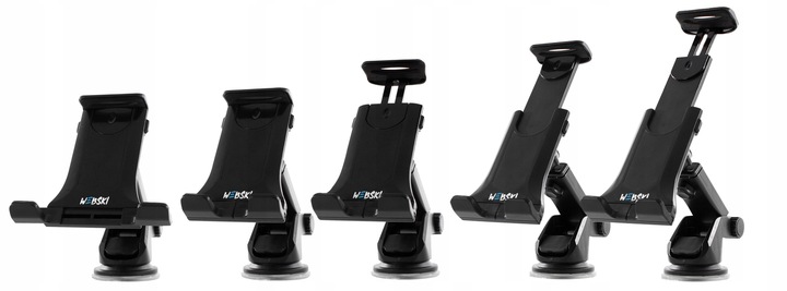 UCHWYT SAMOCHODOWY DO TABLETA 4-11' NA SZYBĘ DESKĘ