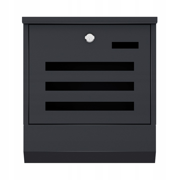 Skrzynka NA LISTY Gazety Pocztę Ulotki Gregman Post 20 Graphite