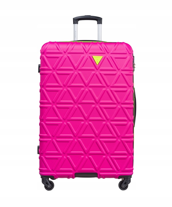 PUCCINI Zestaw WALIZEK Podróżnych Duża Średnia Kabinowa 3w1 ABS ABS018 3A