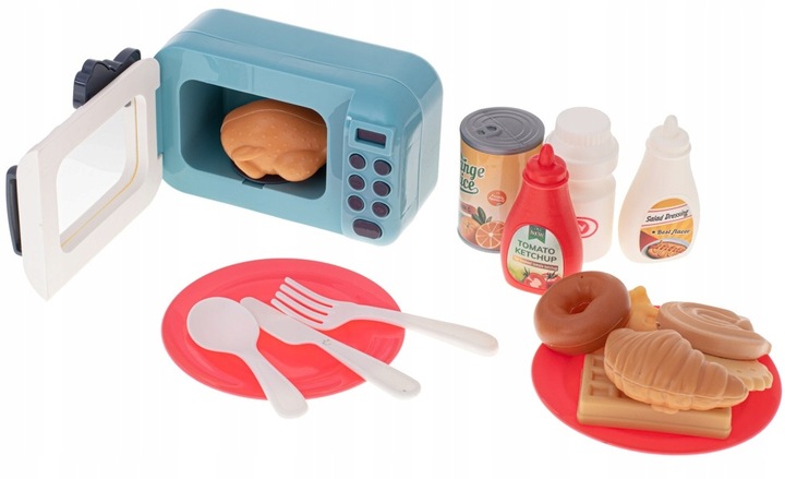 Zestaw do kuchni dla dzieci AGD naczynia mikser toster gotowanie akcesoria