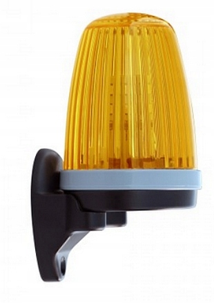 Uniwersalna Lampa sygnalizacyjna LED 12-230V do bramy KOGUT - Antena uchwyt