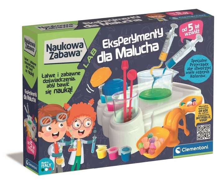 EKSPERYMENTY DLA MALUCHA CLEMENTONI