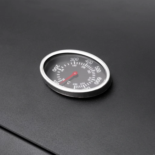 GRILL WĘGLOWY OGRODOWY SMART RUSZT ŻELIWNY WÓZEK